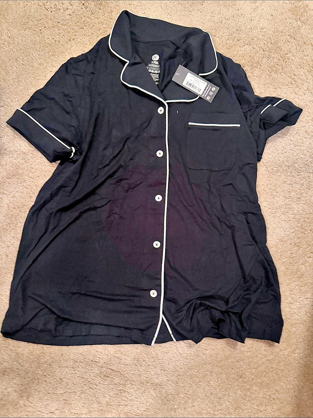 Kindred Bravely Clea Bamboo Classic Short Sleeve Pajama Set Bamboo Pajama Set in